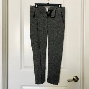 H&M Tweed Cigarette Pants